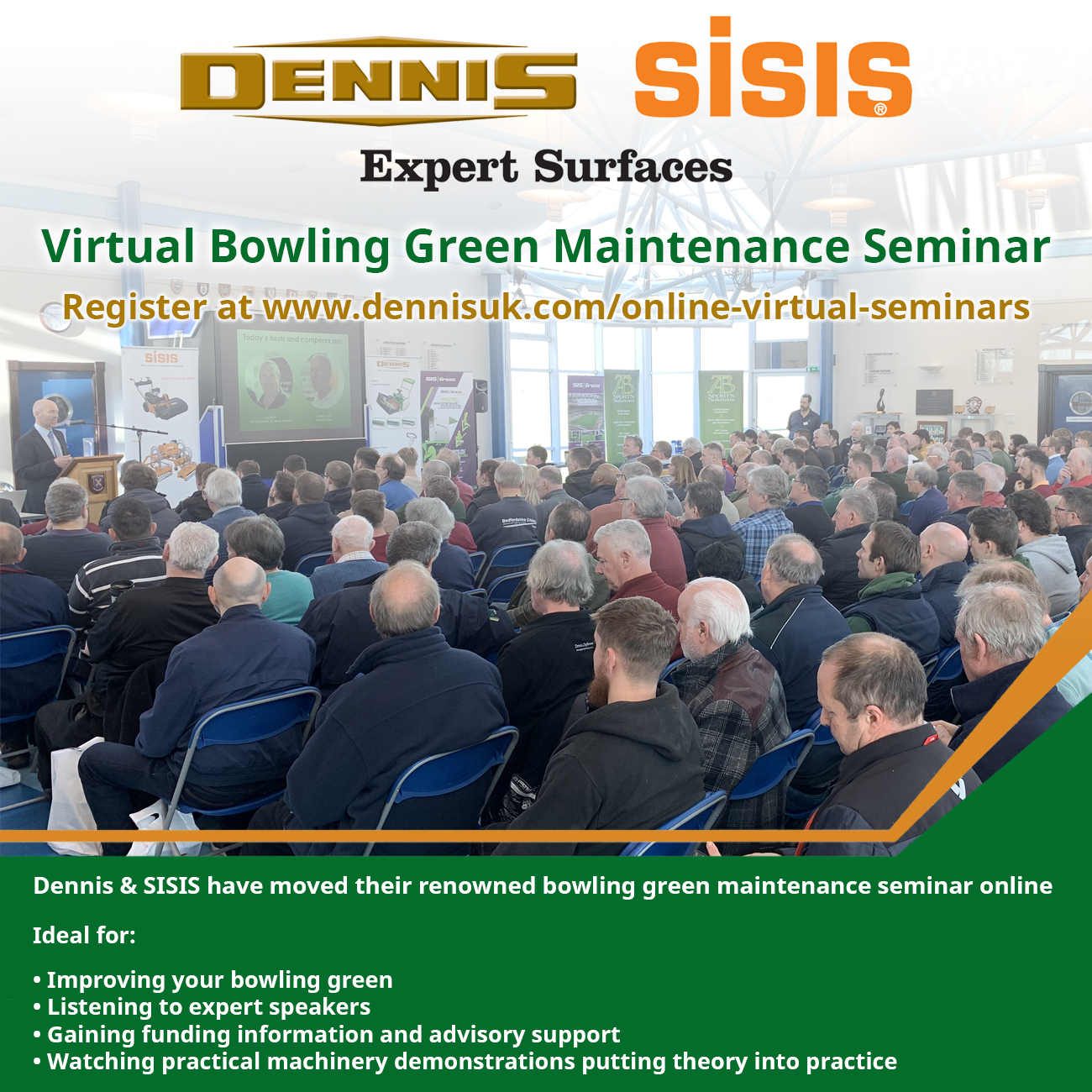 Dennis Online Virtual Seminar British Crown Green Bowling Association
