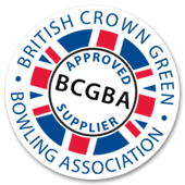 British Crown Green Bowling Logo - Approved Supplier (Splash Small Shadow)